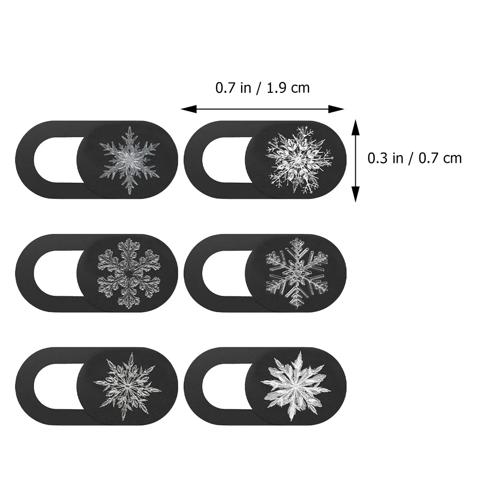 6Pcs Laptop Camera Cover Slide Black Ultra Thin Webcam Privacy Protector for Computer Devices Camera Privacy Slider 
6Pcs Laptop Camera Cover Slide Black Ultra Thin Webcam Privacy Protector for Computer Devices Camera Privacy Slider