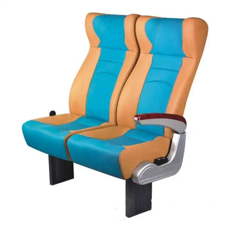 New Arrival Stitching Color Pattern Back Reclining Passenger Seat with Aluminum Armrest
New Arrival Stitching Color Pattern Back Reclining Passenger Seat with Aluminum Armrest