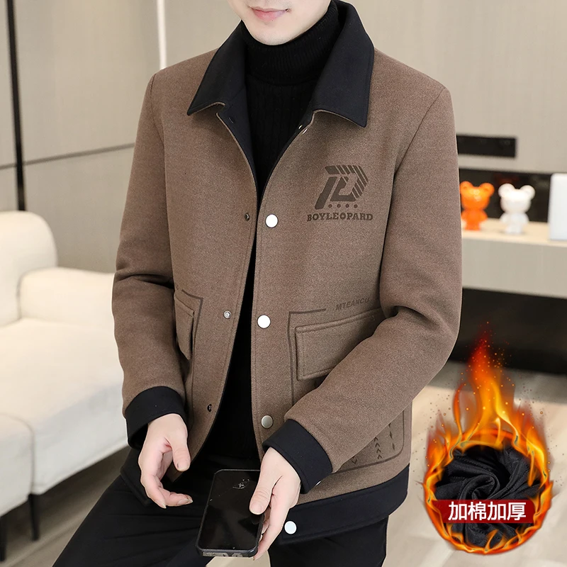 Autumn/Winter Korean Woolen Jacket for Men Slim Fit Short Trench Coat Casual Business Wool Blend Jackets Windproof Overcoat 2023
Autumn/Winter Korean Woolen Jacket for Men Slim Fit Short Trench Coat Casual Business Wool Blend Jackets Windproof Overcoat 2023