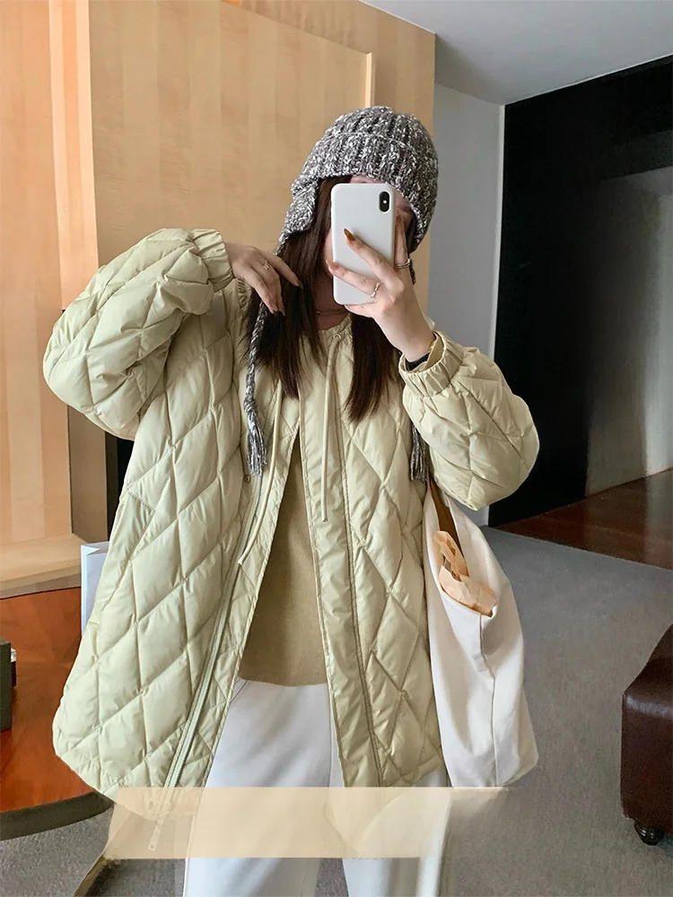 plus Size Women's down Jaet Slimming White Du Feather Filled Casual Sle Loose Fit Long Sve Coat for Plump Sister
plus Size Women's down Jaet Slimming White Du Feather Filled Casual Sle Loose Fit Long Sve Coat for Plump Sister