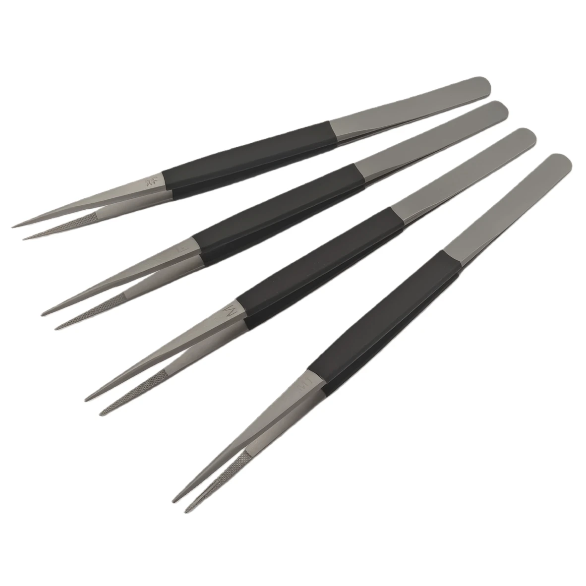 Anti-slip Handle Stainless Steel Precise Jewelry Tweezers for Diamond Gemstone Grooved Tip Slick Lock Pick Up Tools LYSUZ
Anti-slip Handle Stainless Steel Precise Jewelry Tweezers for Diamond Gemstone Grooved Tip Slick Lock Pick Up Tools LYSUZ