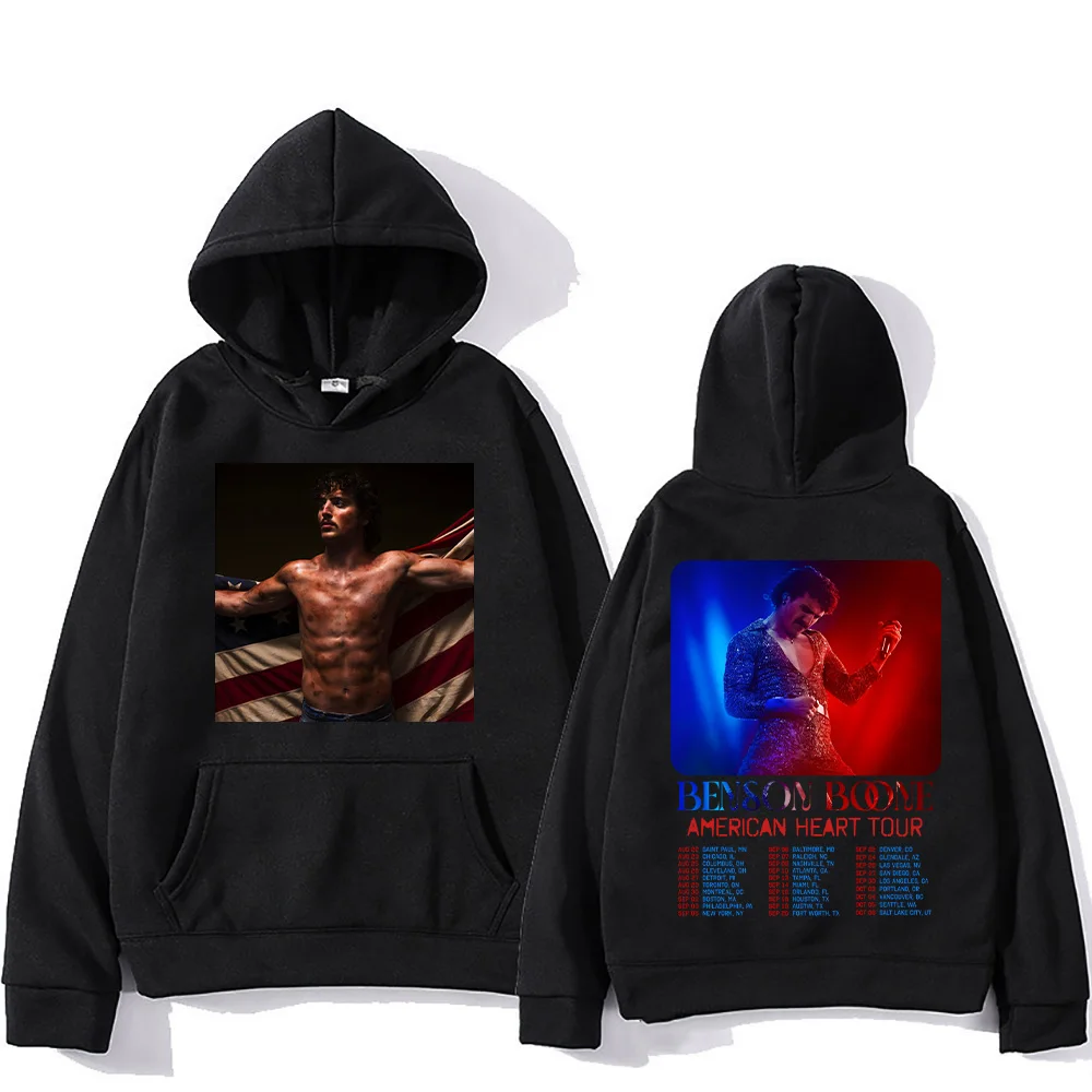 Benson Boone Hoodies Benson Boone American Heart Tour Sweatshirt Men's Hooded Long Sleeve Loose Casual Sportswear Unisex Hoody
Benson Boone Hoodies Benson Boone American Heart Tour Sweatshirt Men's Hooded Long Sleeve Loose Casual Sportswear Unisex Hoody