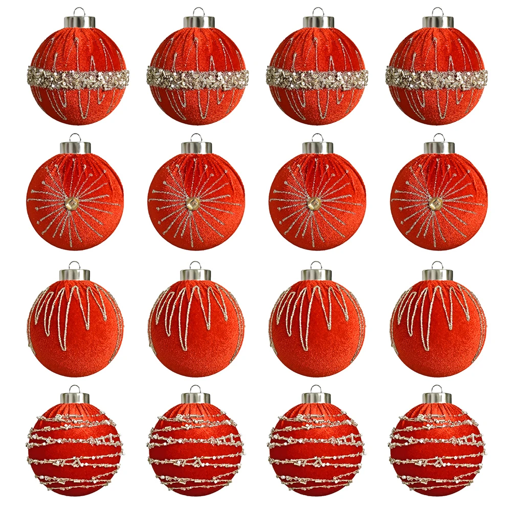 12pcs 8cm Flocked Velvet Christmas Tree Ornaments Set For Elegant Holiday Decor Christmas Crafts Supplies Christmas Decorations
12pcs 8cm Flocked Velvet Christmas Tree Ornaments Set For Elegant Holiday Decor Christmas Crafts Supplies Christmas Decorations