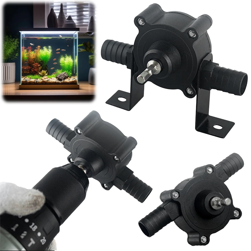 Electric Drill Pump Portable Mini Hand Liquid Transfer Pump Self-priming Diesel Oil Fluid Water Pump DC Pumping Machine
Electric Drill Pump Portable Mini Hand Liquid Transfer Pump Self-priming Diesel Oil Fluid Water Pump DC Pumping Machine