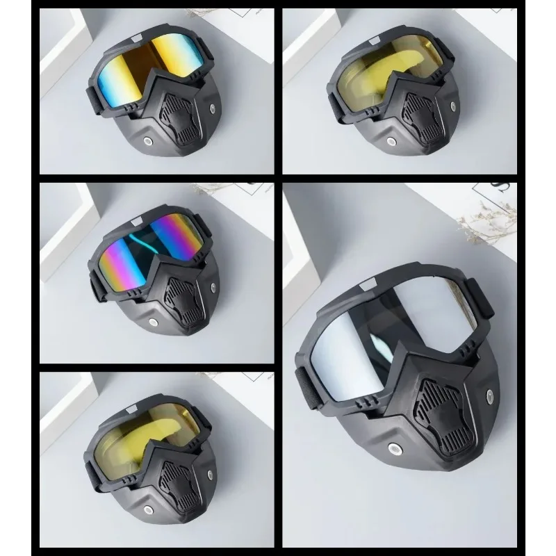 Vintage Mask Goggles Adjustable Comfortable Motocross Goggles Outdoor Motorcycle Riding Waterproof Anti-UV Eyewear
Vintage Mask Goggles Adjustable Comfortable Motocross Goggles Outdoor Motorcycle Riding Waterproof Anti-UV Eyewear