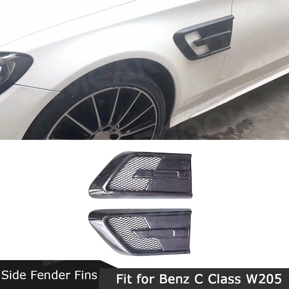 Carbon Fiber Front Bumper Sider Fender Flaps Apron For Mercedes C Class W205 C200 C300 Not fit for AMG Bumper 15-18 Car Styling
Carbon Fiber Front Bumper Sider Fender Flaps Apron For Mercedes C Class W205 C200 C300 Not fit for AMG Bumper 15-18 Car Styling