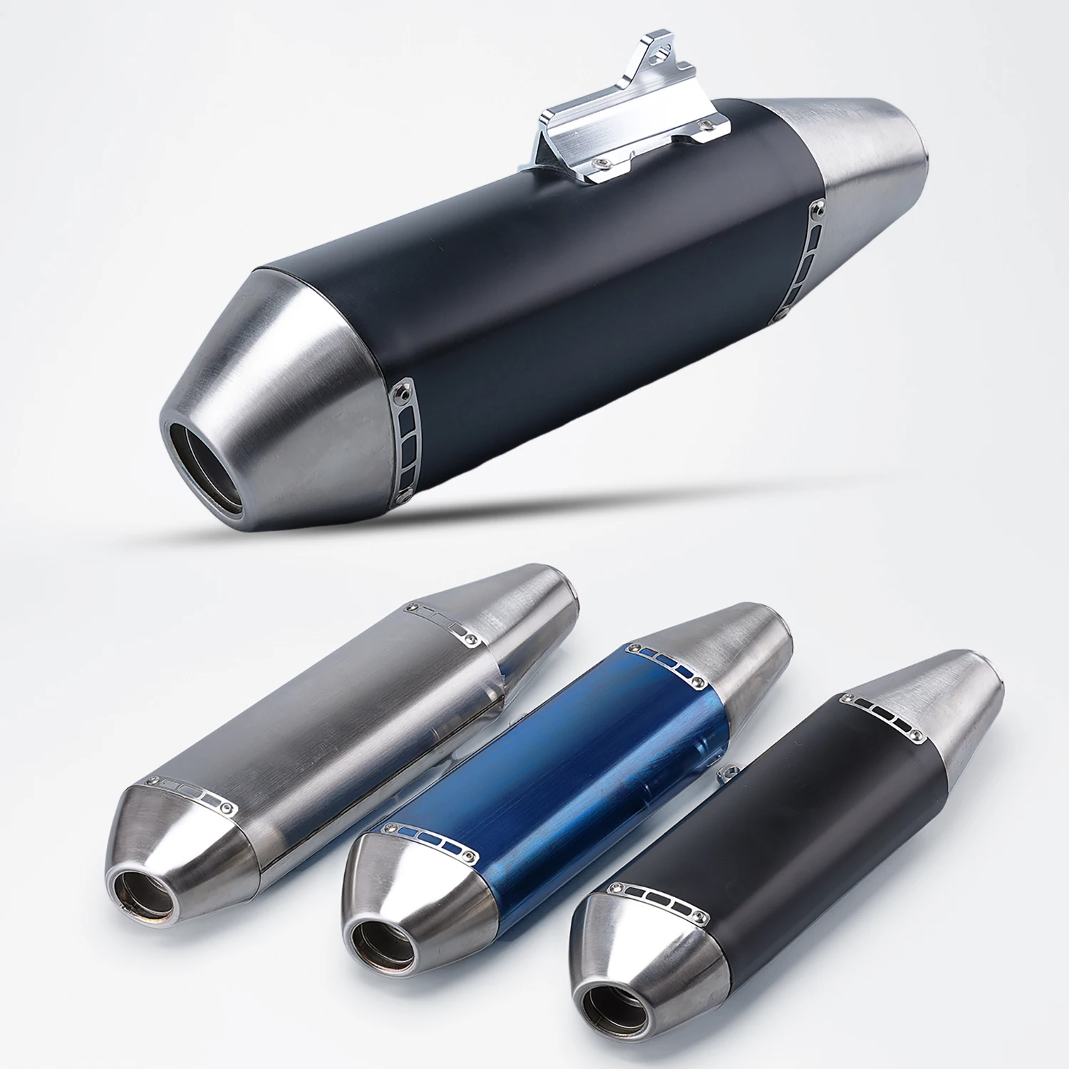 51mm Motorcycle Exhaust Muffler Pipe 4T Escape Moto Dirt Bike Scooter Motocross Universal for KTM EXC CRF150 EXC RC390 Kove800X
51mm Motorcycle Exhaust Muffler Pipe 4T Escape Moto Dirt Bike Scooter Motocross Universal for KTM EXC CRF150 EXC RC390 Kove800X