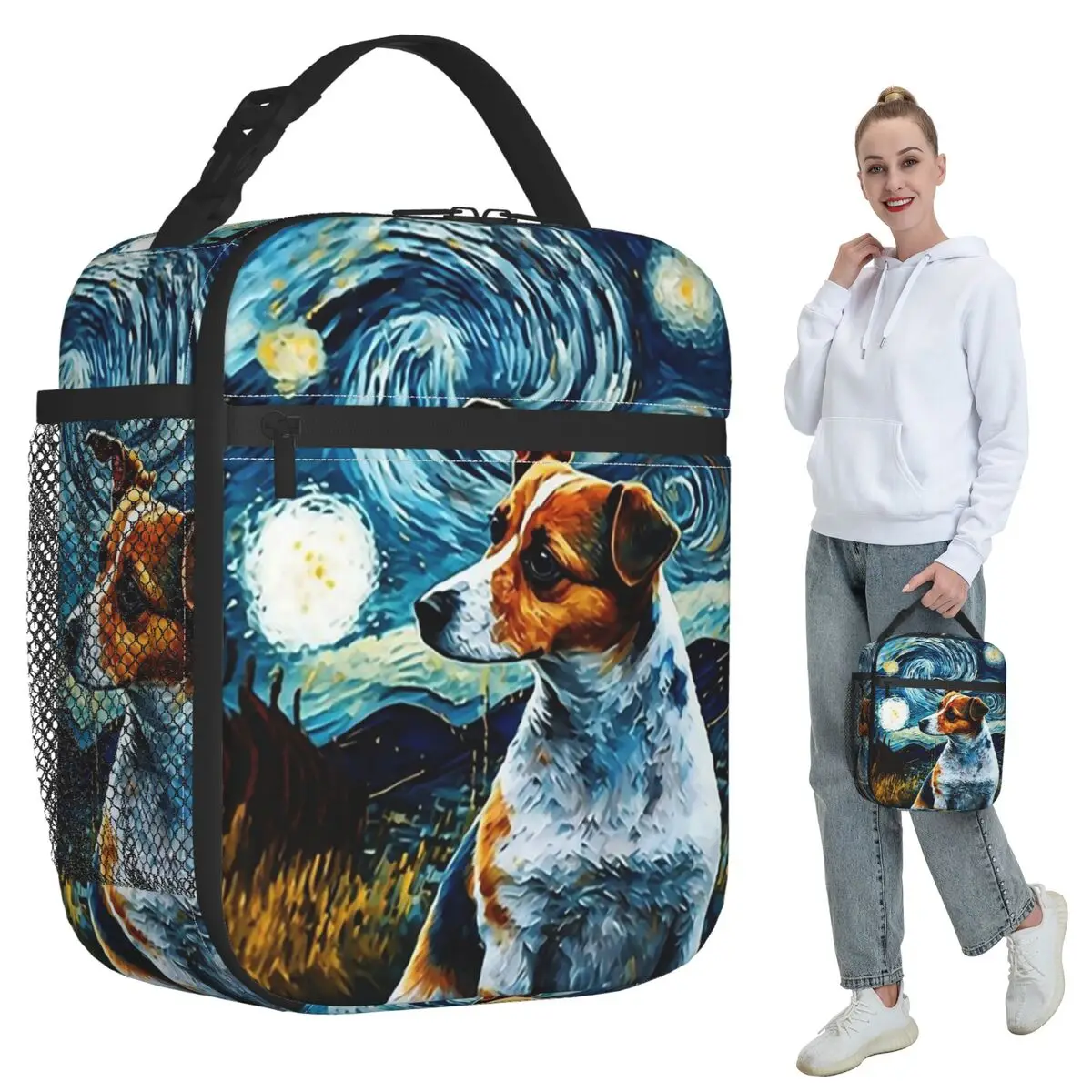 Термосумка для обедов Dog Jack Russell Terrier Pop Art для женщин, офисная термосумка-холодильник, термоконтейнер для еды, сумка-тоут для ланчей
Термосумка для обедов Dog Jack Russell Terrier Pop Art для женщин, офисная термосумка-холодильник, термоконтейнер для еды, сумка-тоут для ланчей