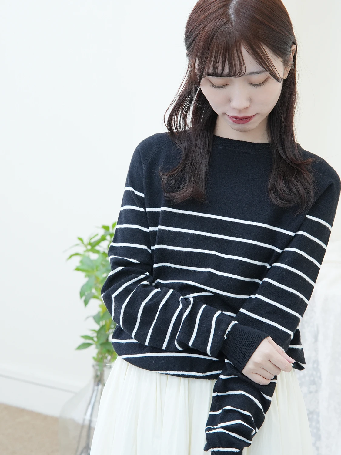 Classic Striped Knitted Top Annuus2026 New Arrival Women's Loose Fit Long Sve round Ne Knittedwear in 2 Colors Casual Sle
Classic Striped Knitted Top Annuus2026 New Arrival Women's Loose Fit Long Sve round Ne Knittedwear in 2 Colors Casual Sle