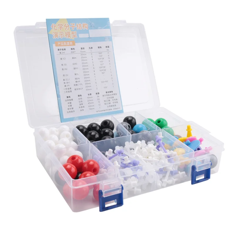 FBIL-Molecular Model Kit, Organic Molecular Chemistry Set, Atom Model Kit For Lessons , Structures Building Kit
FBIL-Molecular Model Kit, Organic Molecular Chemistry Set, Atom Model Kit For Lessons , Structures Building Kit