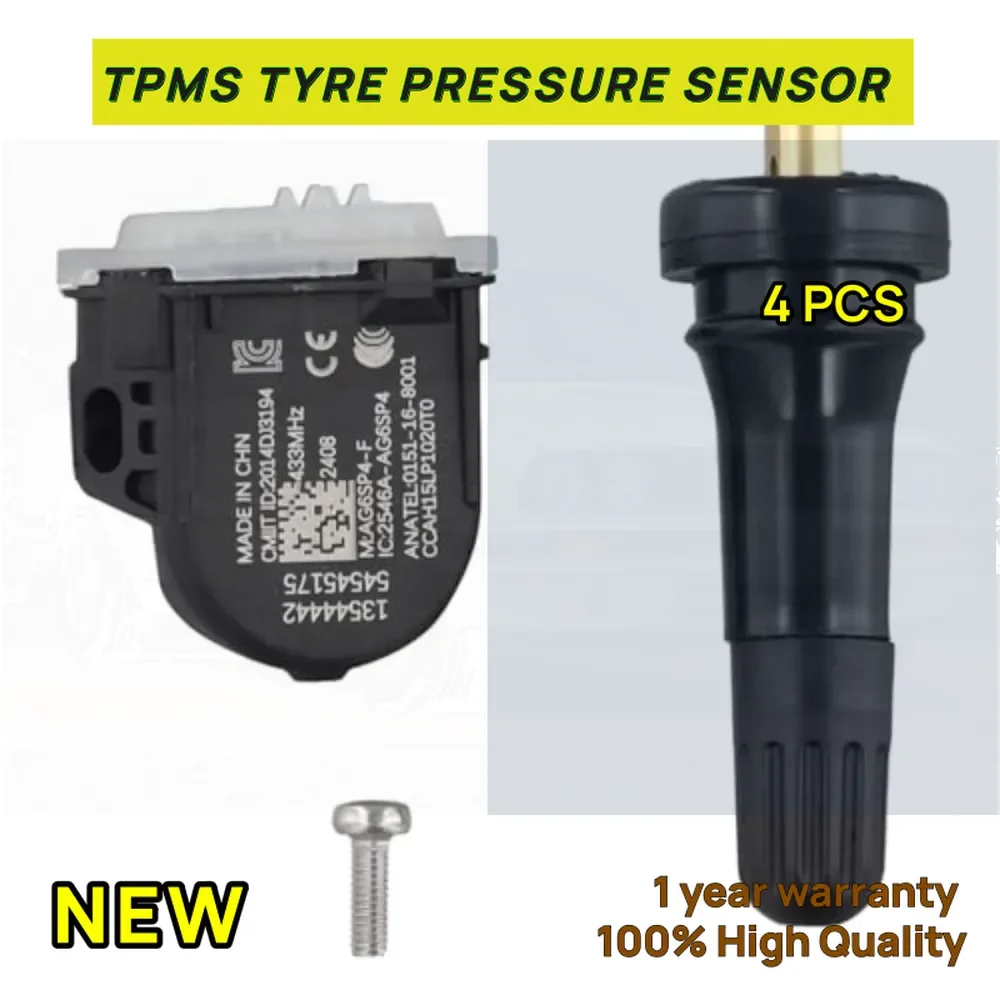 4 шт. 13544442 для GM Buick Chevrolet Cadillac CT6 Opel, датчик давления в шинах, система мониторинга TPMS 433 МГц
4 шт. 13544442 для GM Buick Chevrolet Cadillac CT6 Opel, датчик давления в шинах, система мониторинга TPMS 433 МГц