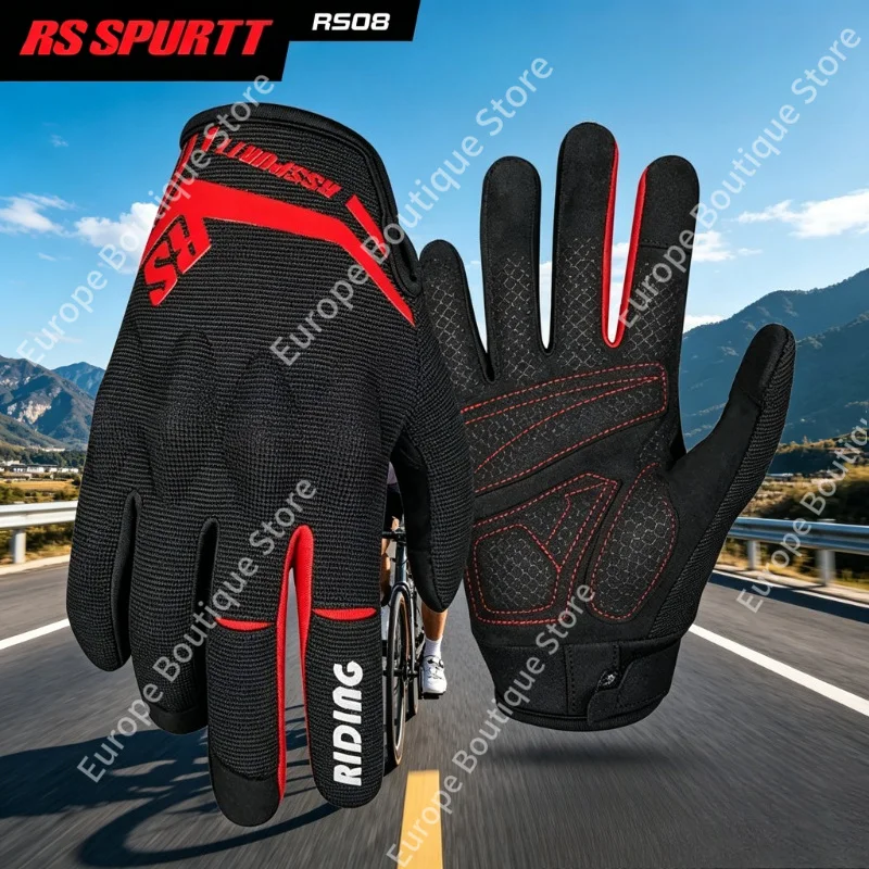 2026 NEW Breathable Anti Fall Racing Full Finger Gloves Men Women Spring Summer Mesh Motorcycle Motorbike Riding Protective Gear
2026 NEW Breathable Anti Fall Racing Full Finger Gloves Men Women Spring Summer Mesh Motorcycle Motorbike Riding Protective Gear