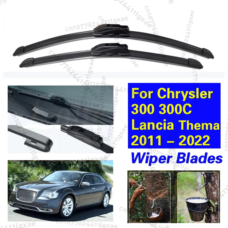 Car Front Wiper Blades For Chrysler 300 300C Lancia Thema 2011 - 2022 Windshield Windscreen Brushes Window 2012 2013 24"+21"
Car Front Wiper Blades For Chrysler 300 300C Lancia Thema 2011 - 2022 Windshield Windscreen Brushes Window 2012 2013 24"+21"