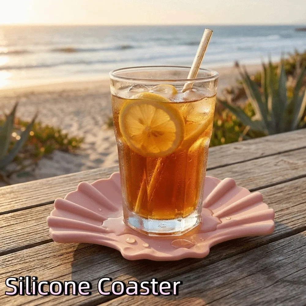 Creative Heatproof Shell Shape Silicone Coaster Drop-proof Thickened Coffee Cup Mat Non-slip Soft Placemat Restaurant
Creative Heatproof Shell Shape Silicone Coaster Drop-proof Thickened Coffee Cup Mat Non-slip Soft Placemat Restaurant