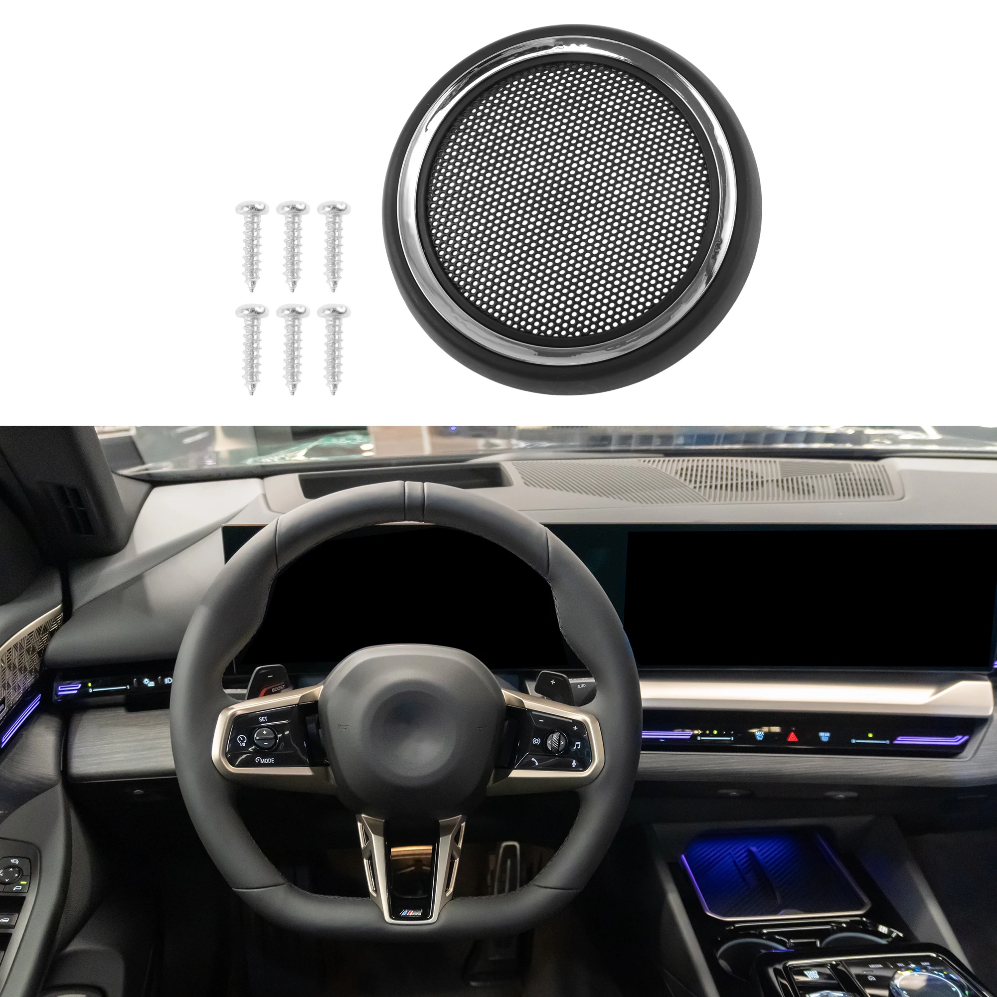 UXCELL Speaker Grills Cover for BMW Mini Cooper Clubman R55 2007-2014 Black Chrome Tone
UXCELL Speaker Grills Cover for BMW Mini Cooper Clubman R55 2007-2014 Black Chrome Tone
