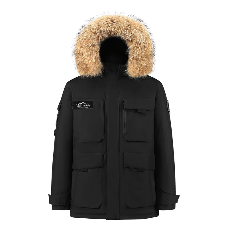 Mens Winter Plus Size Hooded Parkas Thicken Warm Down Coats Male Outdoor Camping Windproof Outwear Jackets Winter Down Clothes
Mens Winter Plus Size Hooded Parkas Thicken Warm Down Coats Male Outdoor Camping Windproof Outwear Jackets Winter Down Clothes