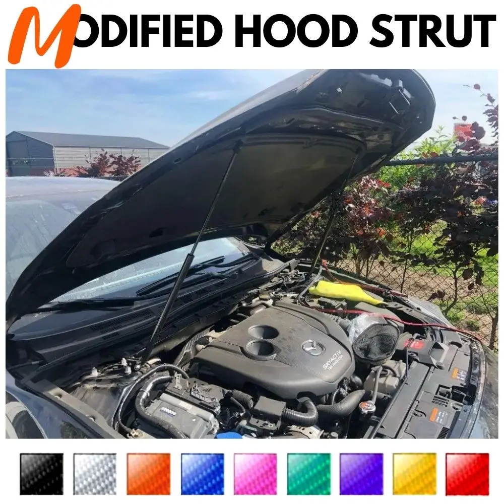 Front Hood Struts for Mazda3 (BM/BN) 2013-2018 Shock Lift Supports Bonnet Gas Dampers Springs No-Drill
Front Hood Struts for Mazda3 (BM/BN) 2013-2018 Shock Lift Supports Bonnet Gas Dampers Springs No-Drill