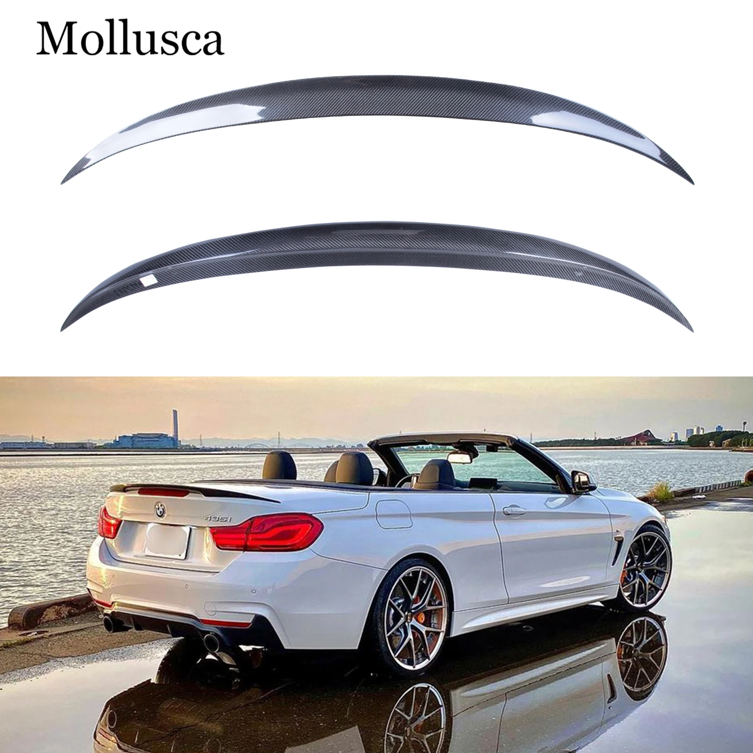 For BMW 4 Series F33 Convertible&M4 F83 P Style Carbon fiber Rear Spoiler Trunk wing 2013-2020
For BMW 4 Series F33 Convertible&M4 F83 P Style Carbon fiber Rear Spoiler Trunk wing 2013-2020