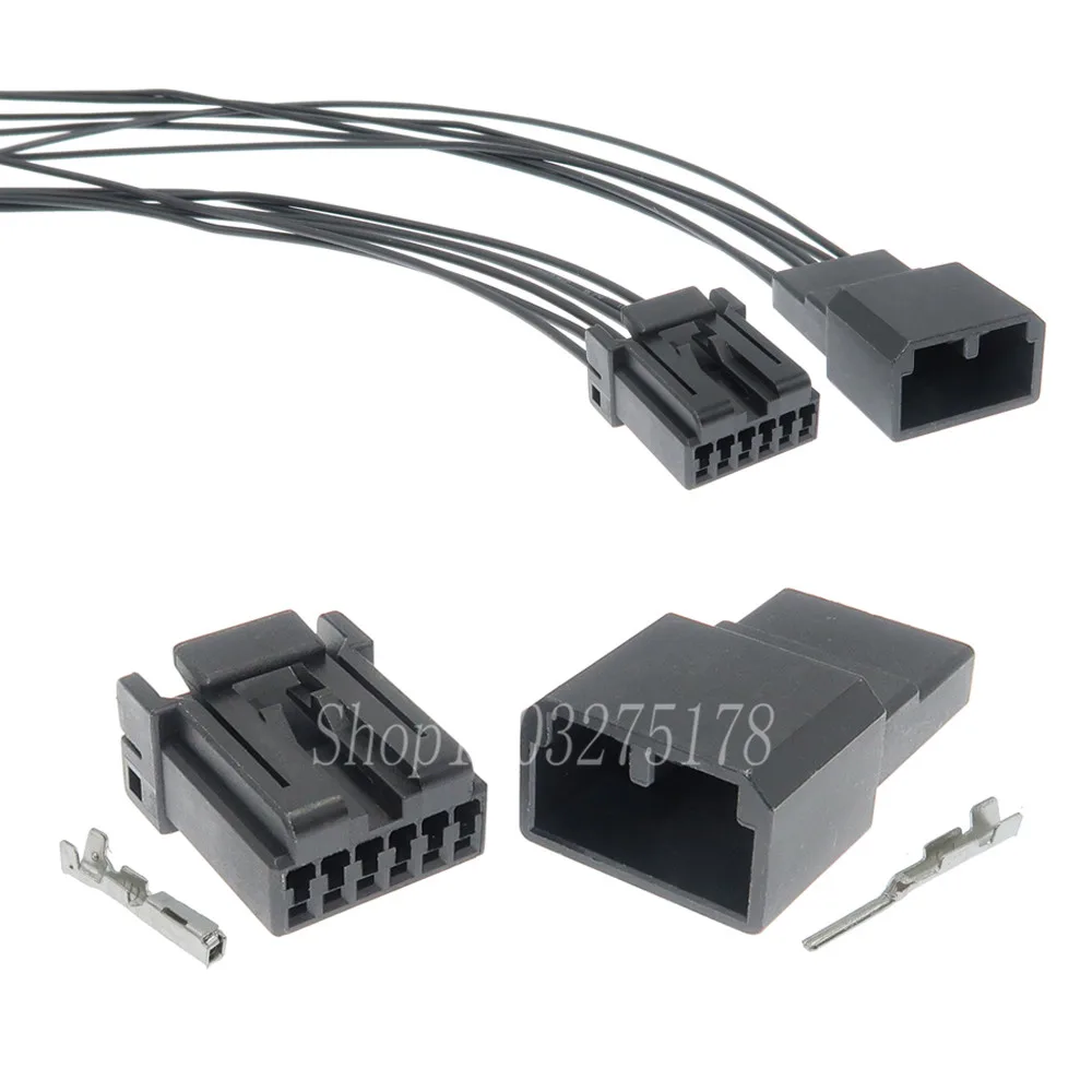 1 Set 6 Pin 175507-2 345178-2 175506-2 Female Male Automotive Socket Cable Harness Connector
1 Set 6 Pin 175507-2 345178-2 175506-2 Female Male Automotive Socket Cable Harness Connector