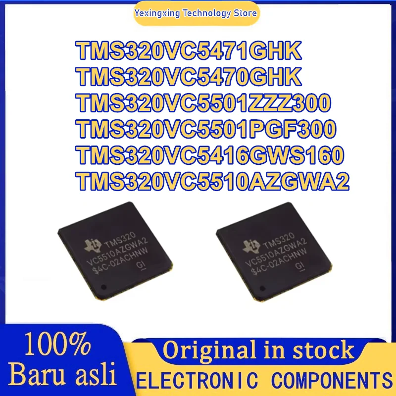 2 шт. TMS320VC5471GHK TMS320VC5470GHK TMS320VC5501ZZ300 TMS320VC5501PGF300 TMS320VC5416GWS160 TMS320VC5510AZGWA2 в наличии
2 шт. TMS320VC5471GHK TMS320VC5470GHK TMS320VC5501ZZ300 TMS320VC5501PGF300 TMS320VC5416GWS160 TMS320VC5510AZGWA2 в наличии