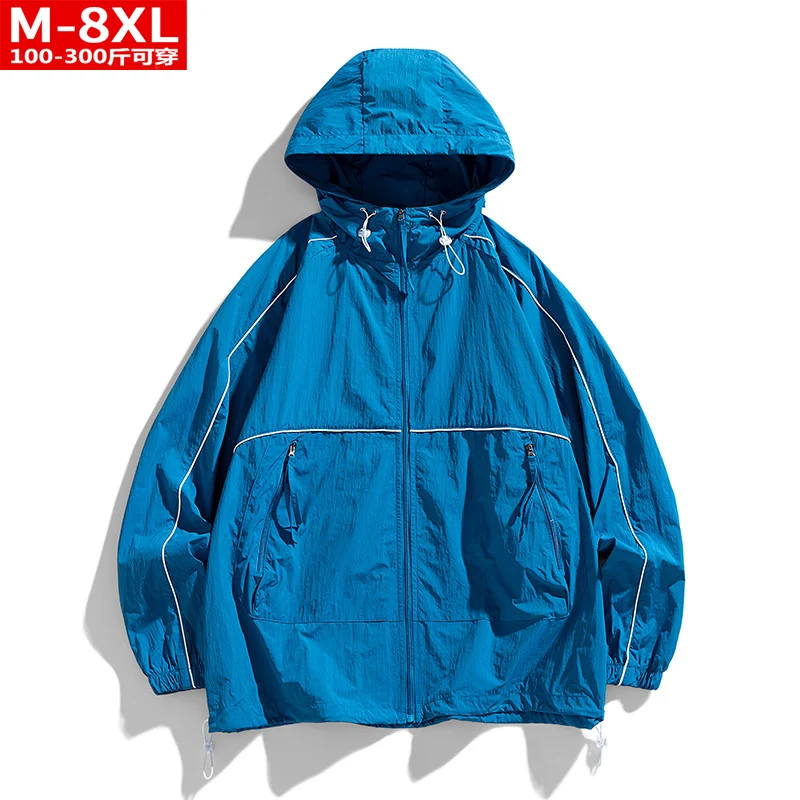 Zipper Men Clothing With Hood Breathable Comfortable Solid Color Sunscreen Clothes Fashion Casual Style High Quality Hot Outwear
Zipper Men Clothing With Hood Breathable Comfortable Solid Color Sunscreen Clothes Fashion Casual Style High Quality Hot Outwear