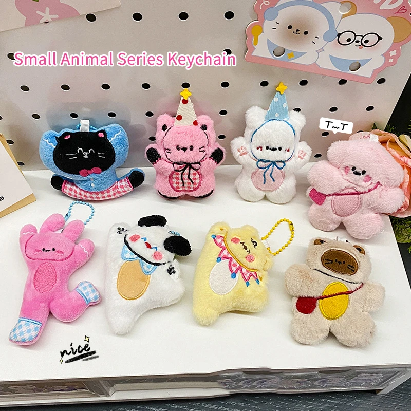 Lovely Cartoon Squeak Plush Keychain Cute Stuffed Doll Keyring Bag Pendant Backpack Hanging Decoration Couple Gifts
Lovely Cartoon Squeak Plush Keychain Cute Stuffed Doll Keyring Bag Pendant Backpack Hanging Decoration Couple Gifts