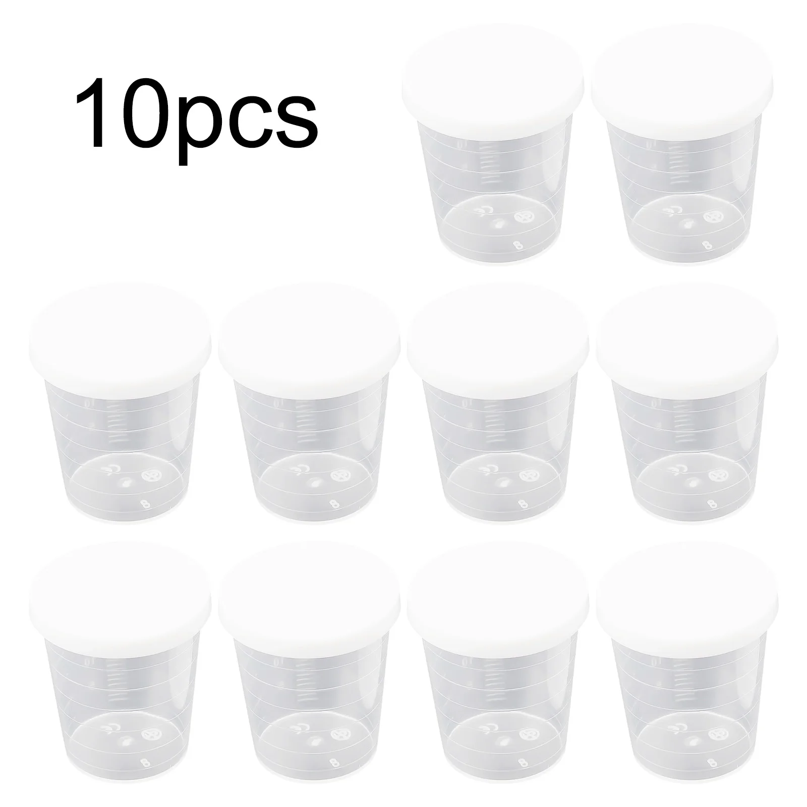 10Pcs 30ml Medicine Measuring Measure Cups With White Lids Cap Clear Container Measuring-cup For Home Kitchen Laboratory Parts
10Pcs 30ml Medicine Measuring Measure Cups With White Lids Cap Clear Container Measuring-cup For Home Kitchen Laboratory Parts