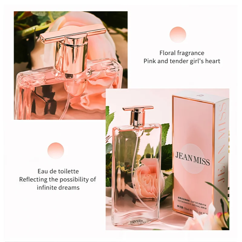 50ml/100ml Women's Long-lasting Fragrance with Floral Note Eau De Toilette Perfume for Girls, Small-Scale Women's Perfume
50ml/100ml Women's Long-lasting Fragrance with Floral Note Eau De Toilette Perfume for Girls, Small-Scale Women's Perfume