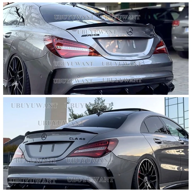 CLA Class Carbon Fiber Rear Spoiler Trunk Wings For Mercedes Benz CLA45 W117 C117 CLA 200 250 260 Sedan 2013-2018
CLA Class Carbon Fiber Rear Spoiler Trunk Wings For Mercedes Benz CLA45 W117 C117 CLA 200 250 260 Sedan 2013-2018