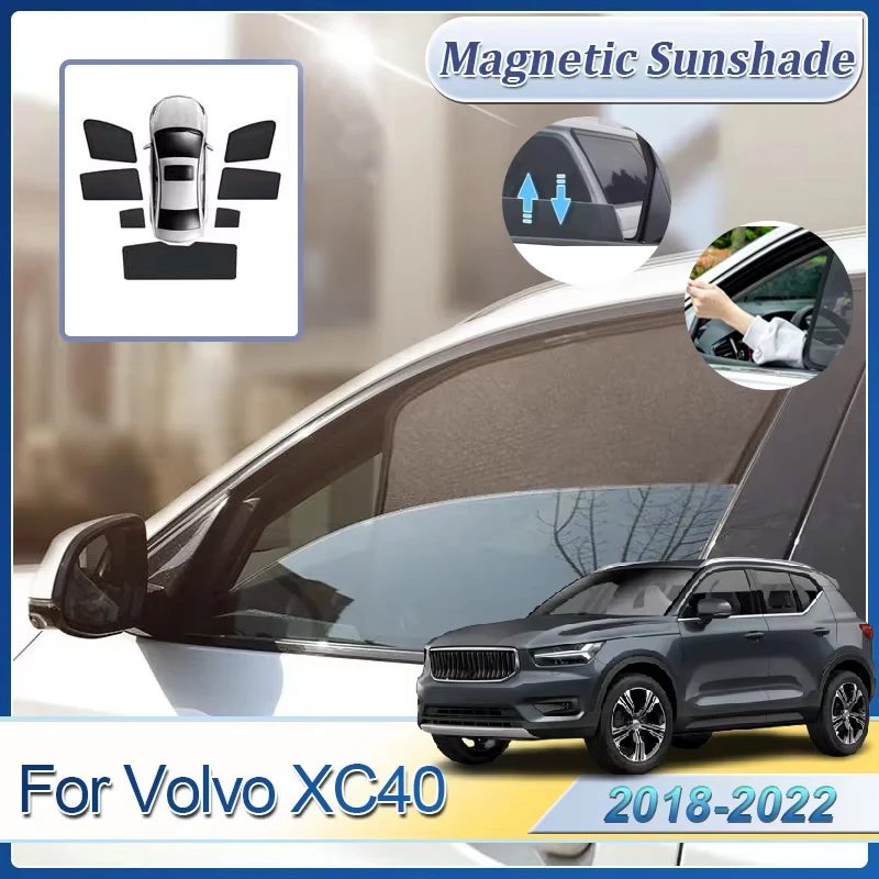 For Volvo XC40 Accessories 2018~2022 2020 2021 Car Sunshades Magnetic Sunshields Visor Net Mesh Parasol Side Windows Auto Parts
For Volvo XC40 Accessories 2018~2022 2020 2021 Car Sunshades Magnetic Sunshields Visor Net Mesh Parasol Side Windows Auto Parts