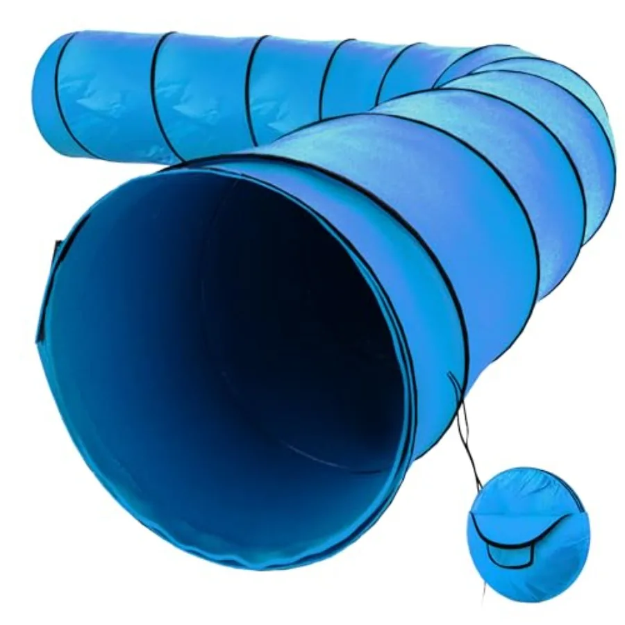 Dog Tunnel Dog Agility Tunnel Agility Equipment 18 Feet Puppy Obstacle Course Pet Playground Crawling Small Medium Large Indoor
Dog Tunnel Dog Agility Tunnel Agility Equipment 18 Feet Puppy Obstacle Course Pet Playground Crawling Small Medium Large Indoor