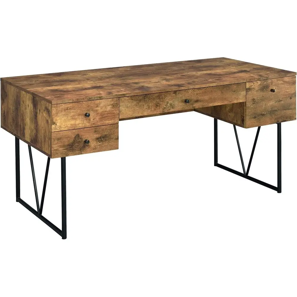 Рабочий стол для домашнего офиса Rustic 63 с 4 ящиками и местом для хранения, экологически чистый ламинат, стальная основа
Рабочий стол для домашнего офиса Rustic 63 с 4 ящиками и местом для хранения, экологически чистый ламинат, стальная основа