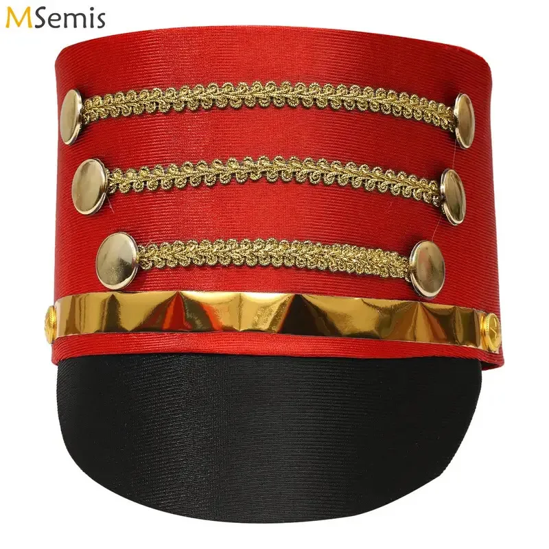 America Military Hat Royal Soldier Hat Marching Band Stylish Cap Halloween Cosplay Carnival Party Drum Team Band Accessories Hat
America Military Hat Royal Soldier Hat Marching Band Stylish Cap Halloween Cosplay Carnival Party Drum Team Band Accessories Hat