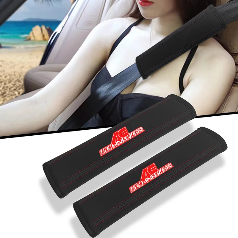 2pcs Leather Car Seat Belt Cover For Bmw AC Schnitzer Emblem Shoulder Protective Pads Auto Interior Accessories
2pcs Leather Car Seat Belt Cover For Bmw AC Schnitzer Emblem Shoulder Protective Pads Auto Interior Accessories