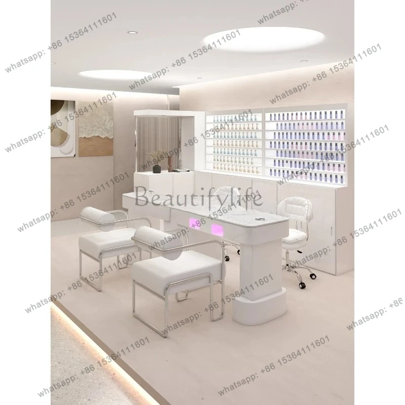 Коммерческий маникюрный стол и стул в стиле крем с встроенным пылесосом второго поколения
Коммерческий маникюрный стол и стул в стиле крем с встроенным пылесосом второго поколения