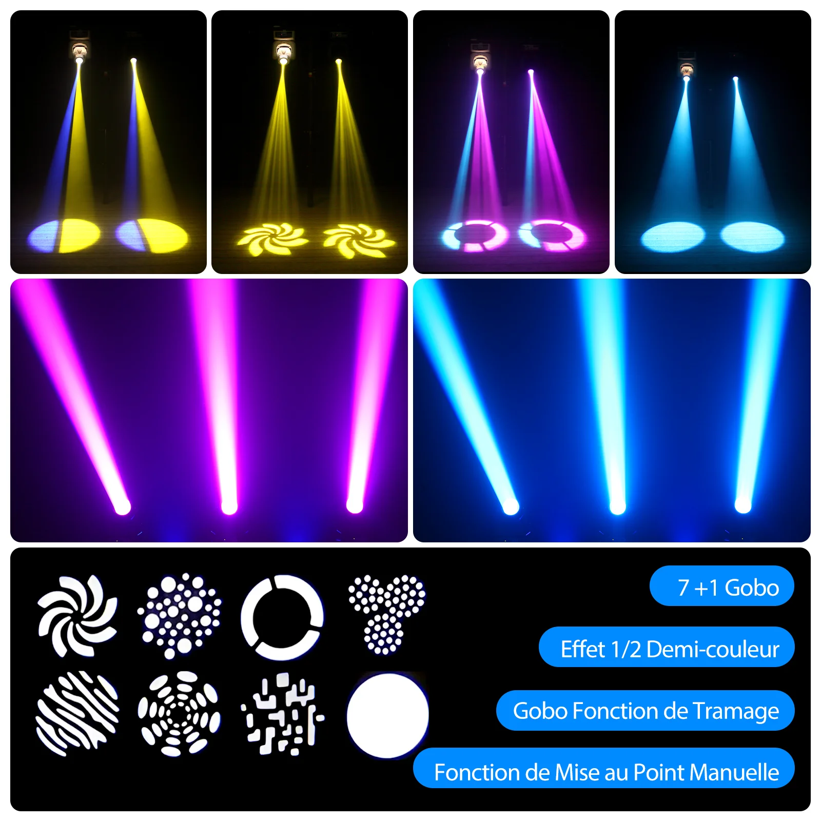 Yiflamefly 2 шт. 30 Вт RGBW точечный светодиодный черный светильник с подвижной головкой Gobos сценический светильник DMX512 голосовое управление для диско-диджея, вечеринки, свадьбы, Рождества
Yiflamefly 2 шт. 30 Вт RGBW точечный светодиодный черный светильник с подвижной головкой Gobos сценический светильник DMX512 голосовое управление для диско-диджея, вечеринки, свадьбы, Рождества
