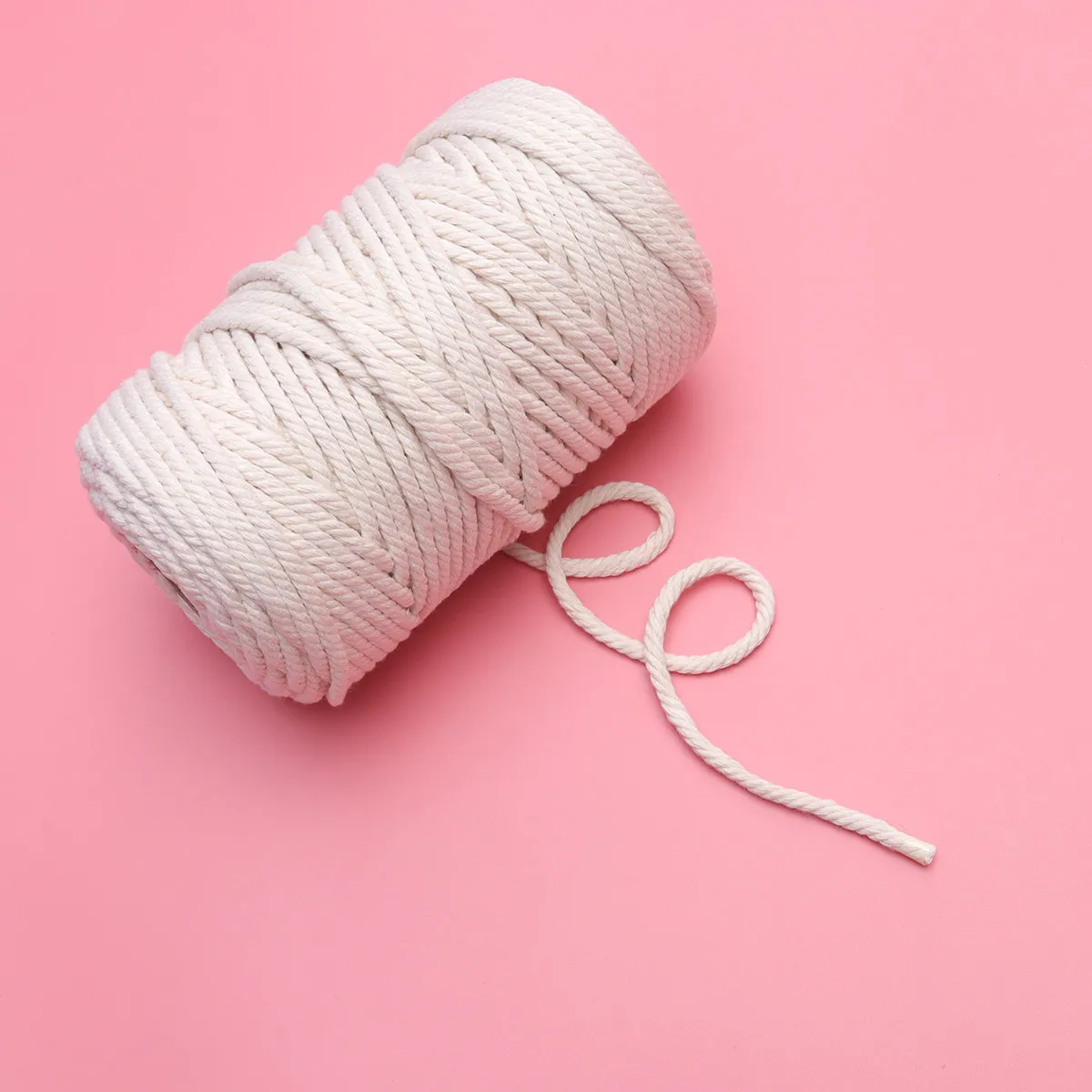 100M Natural Unbleached Cotton Cord 5Mm Thick for Macrame Plant Hangers Wall Hangings DIY Crafts Braiding Stringing Binding
100M Natural Unbleached Cotton Cord 5Mm Thick for Macrame Plant Hangers Wall Hangings DIY Crafts Braiding Stringing Binding