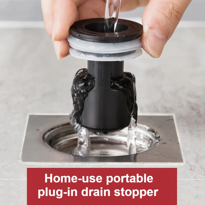 Подключаемые сливы для пола, сливная пробка для кухни и ванной комнаты, предотвращающая запахи и вредителей, портативная сливная пробка для домашнего использования 
Подключаемые сливы для пола, сливная пробка для кухни и ванной комнаты, предотвращающая запахи и вредителей, портативная сливная пробка для домашнего использования