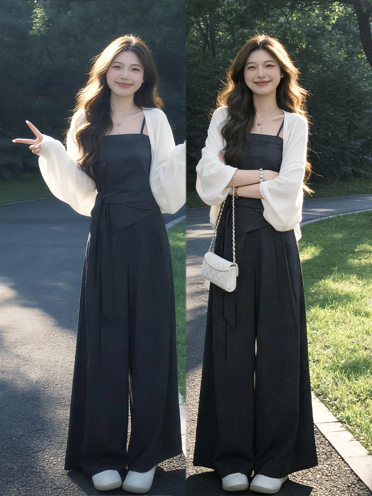 Summer New plus Size Fashionable Slimming Sun Protection Cover up Top Casual Pants Set Women's Clothing Ensemble
Summer New plus Size Fashionable Slimming Sun Protection Cover up Top Casual Pants Set Women's Clothing Ensemble