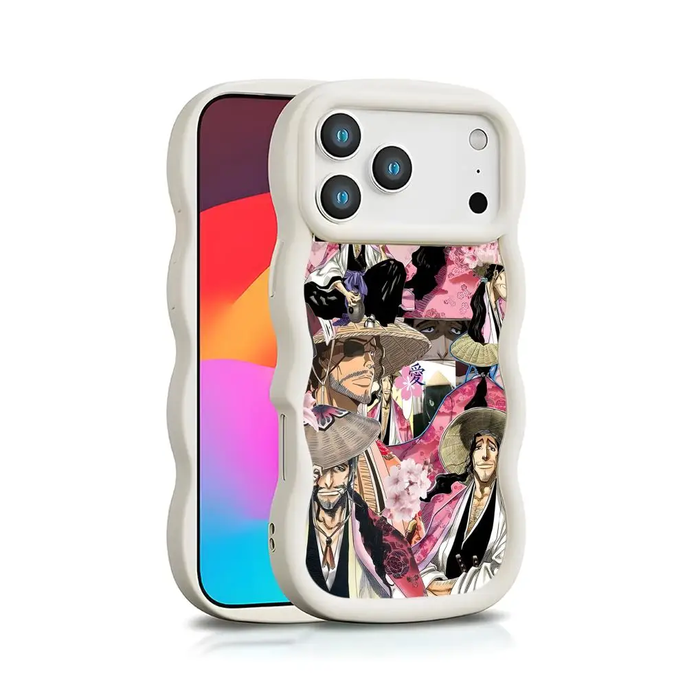 Kyouraku Shunsui Wavy Edge TPU Mobile Phone Case for iPhone 17 16 15 14 13 12 11 Air Pro Max Plus Colorful Cover
Kyouraku Shunsui Wavy Edge TPU Mobile Phone Case for iPhone 17 16 15 14 13 12 11 Air Pro Max Plus Colorful Cover