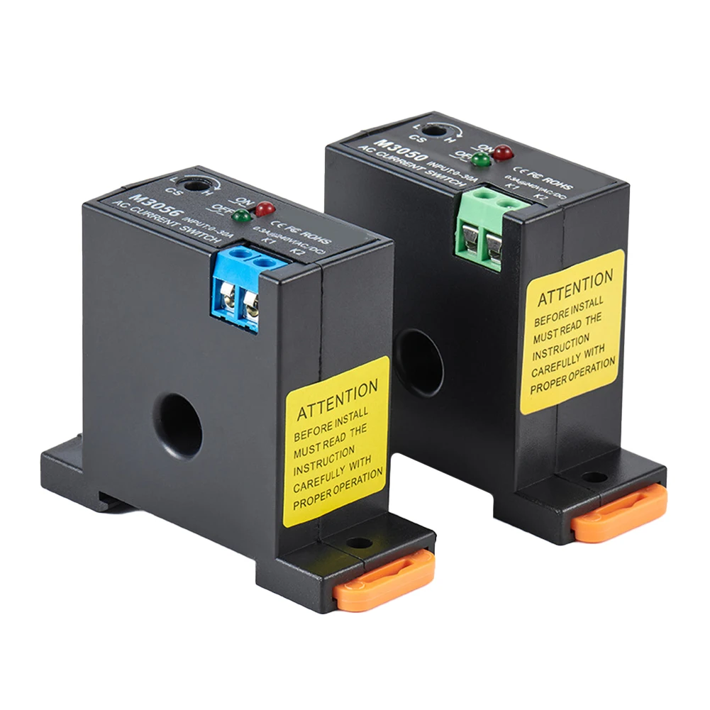 AC Current Sensing Switch Self-Powered Sensing Switch Induction RelayM3050/M3056 For Electrical Equipment Tool Accessory
AC Current Sensing Switch Self-Powered Sensing Switch Induction RelayM3050/M3056 For Electrical Equipment Tool Accessory