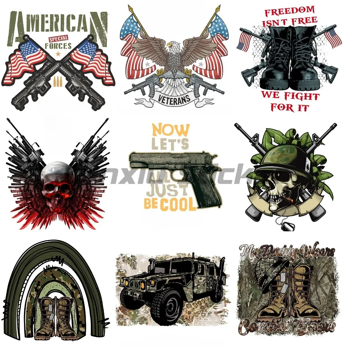 Creative Military Skull Stickers Stickers Moto Helmet Truck Laptop Wall Car Decals Customizable
Creative Military Skull Stickers Stickers Moto Helmet Truck Laptop Wall Car Decals Customizable