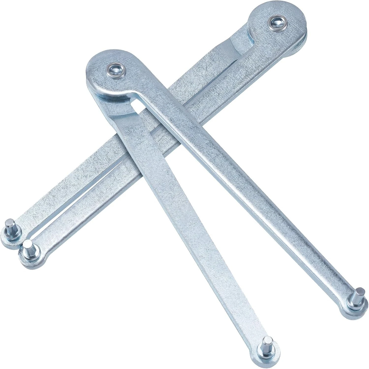 Essential 2Pcs Adjustable Angle Grinder Wrench Set with Face Spanner and Pin Pliers, 4mm Size, Features Drilled Holes for Backin
Essential 2Pcs Adjustable Angle Grinder Wrench Set with Face Spanner and Pin Pliers, 4mm Size, Features Drilled Holes for Backin