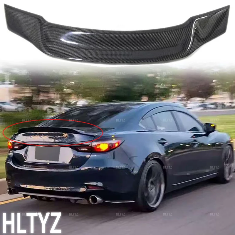 Suitable for 2020 2021 Mazda 6 Atenza trunk R style high-quality carbon fiber/shiny black wing body exterior kit spoiler
Suitable for 2020 2021 Mazda 6 Atenza trunk R style high-quality carbon fiber/shiny black wing body exterior kit spoiler