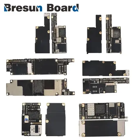 Donor Scheda Madre Per iPhone X XR XS 11 12 13 14 15 16 Pro Max Scheda Logica NO Nand Riparazione CPU Abilità Pratica Ritiro di Alimentazione IC