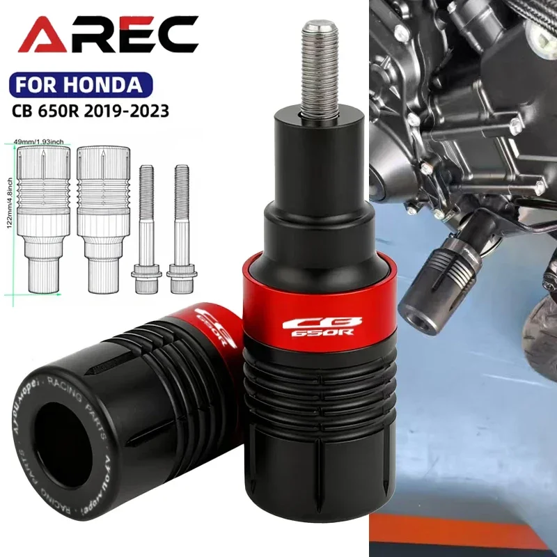 Motorcycle Engine Crash Pad Fairing Protection Frame Anti Crash Protector Slider For HONDA CB650R CB 650R 650 R 2019-2025
Motorcycle Engine Crash Pad Fairing Protection Frame Anti Crash Protector Slider For HONDA CB650R CB 650R 650 R 2019-2025