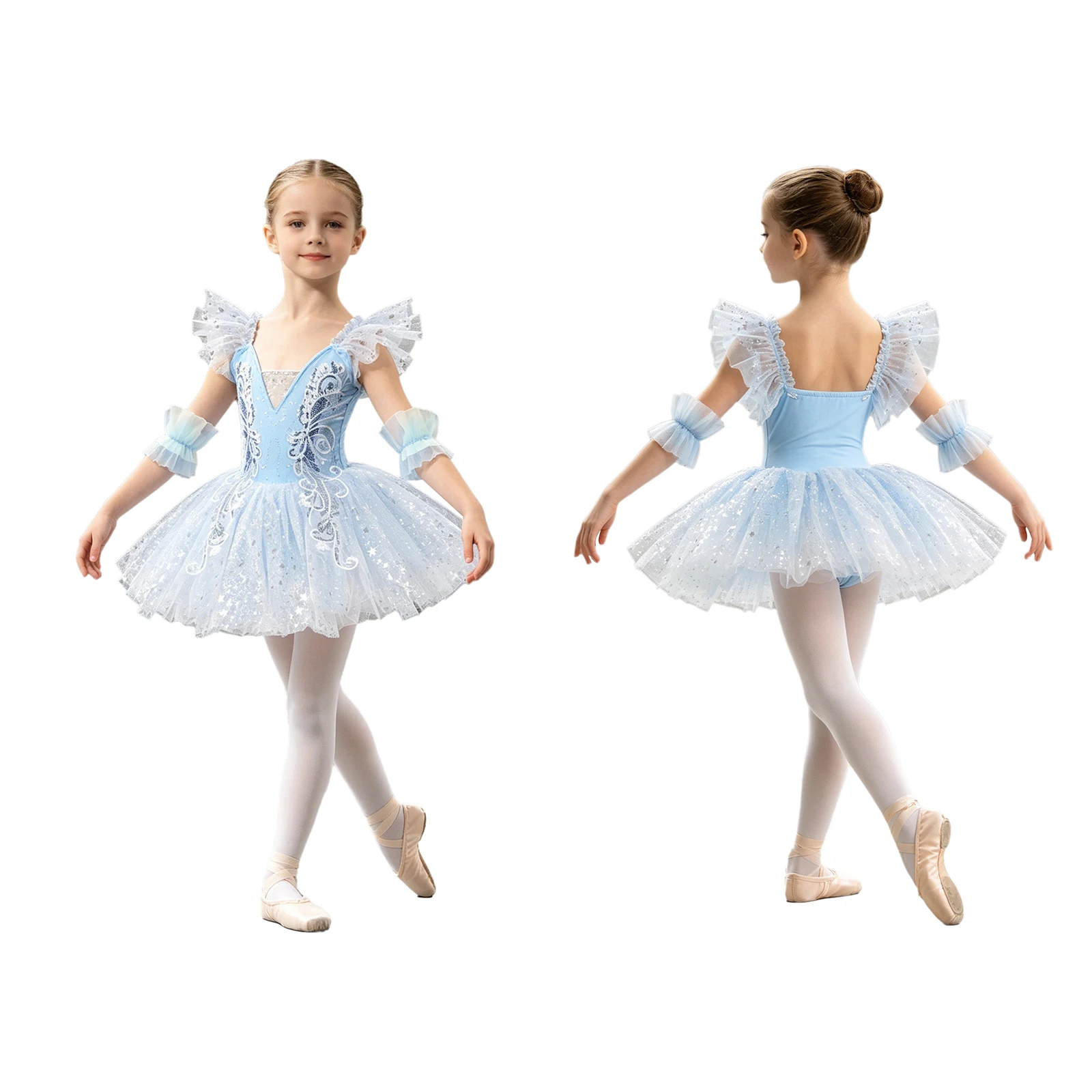Kids Girls Princess Ballroom Ballet Dance Tutu Dress Sequin Applique Tulle Sparkly for Gymnastics Dance Practice Performance
Kids Girls Princess Ballroom Ballet Dance Tutu Dress Sequin Applique Tulle Sparkly for Gymnastics Dance Practice Performance