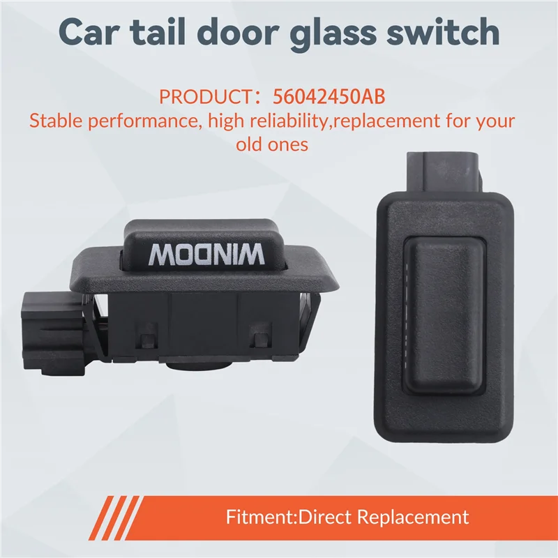 L10A 56042450AB Car Rear Flipper Glass Switch Button Tailgate Glass Switch For Jeep Grand Cherokee 1999-2010
L10A 56042450AB Car Rear Flipper Glass Switch Button Tailgate Glass Switch For Jeep Grand Cherokee 1999-2010