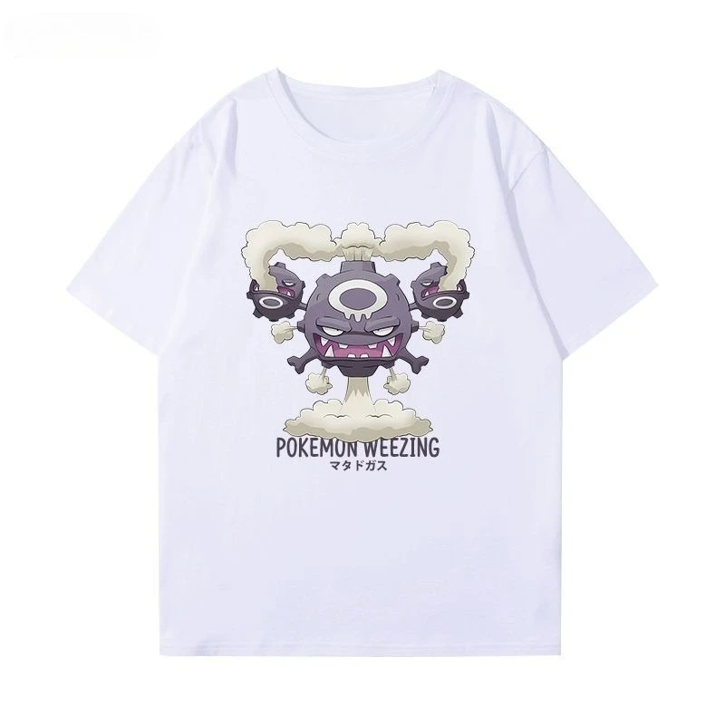 Pokémon Series Double Elastic Gas Print Summer Cotton Round Neck Print T-shirt Outdoor Leisure Comfortable Gothic Street
Pokémon Series Double Elastic Gas Print Summer Cotton Round Neck Print T-shirt Outdoor Leisure Comfortable Gothic Street