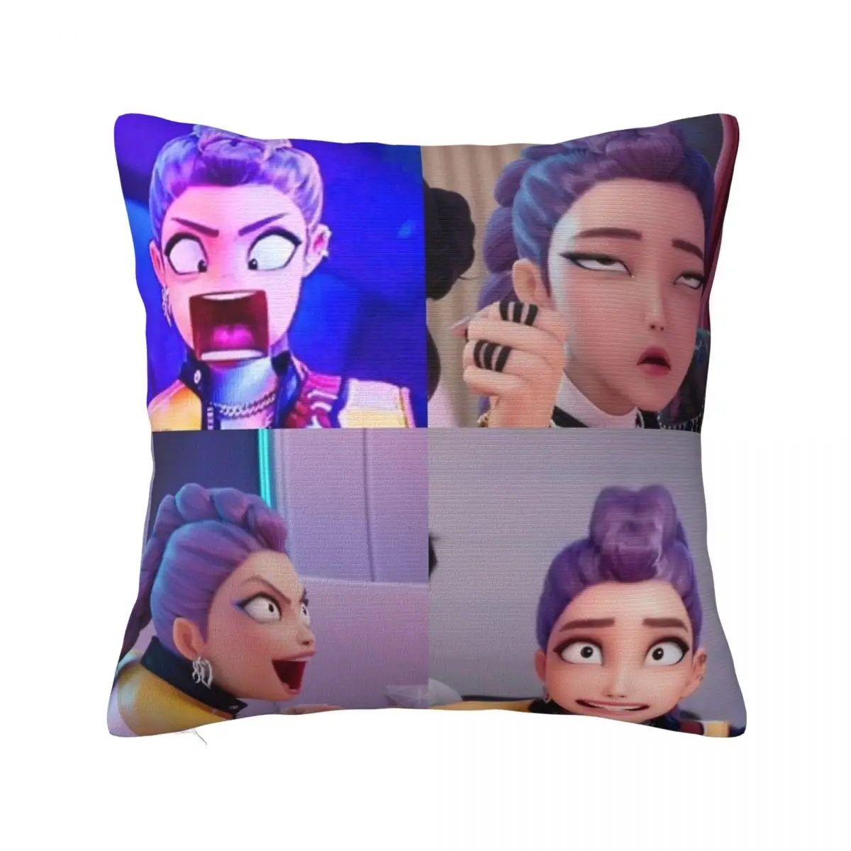 KPop Demon Hunters Huntrix Rumi Pillowcase Printing Polyester Cushion Cover Gift Pillow Case Cover Home Dropshipping 45X45cm
KPop Demon Hunters Huntrix Rumi Pillowcase Printing Polyester Cushion Cover Gift Pillow Case Cover Home Dropshipping 45X45cm